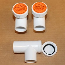 Lot of 3 EST Diversitech Asurity A/C Easy Tee Service/Cleanout Port ET75 picture