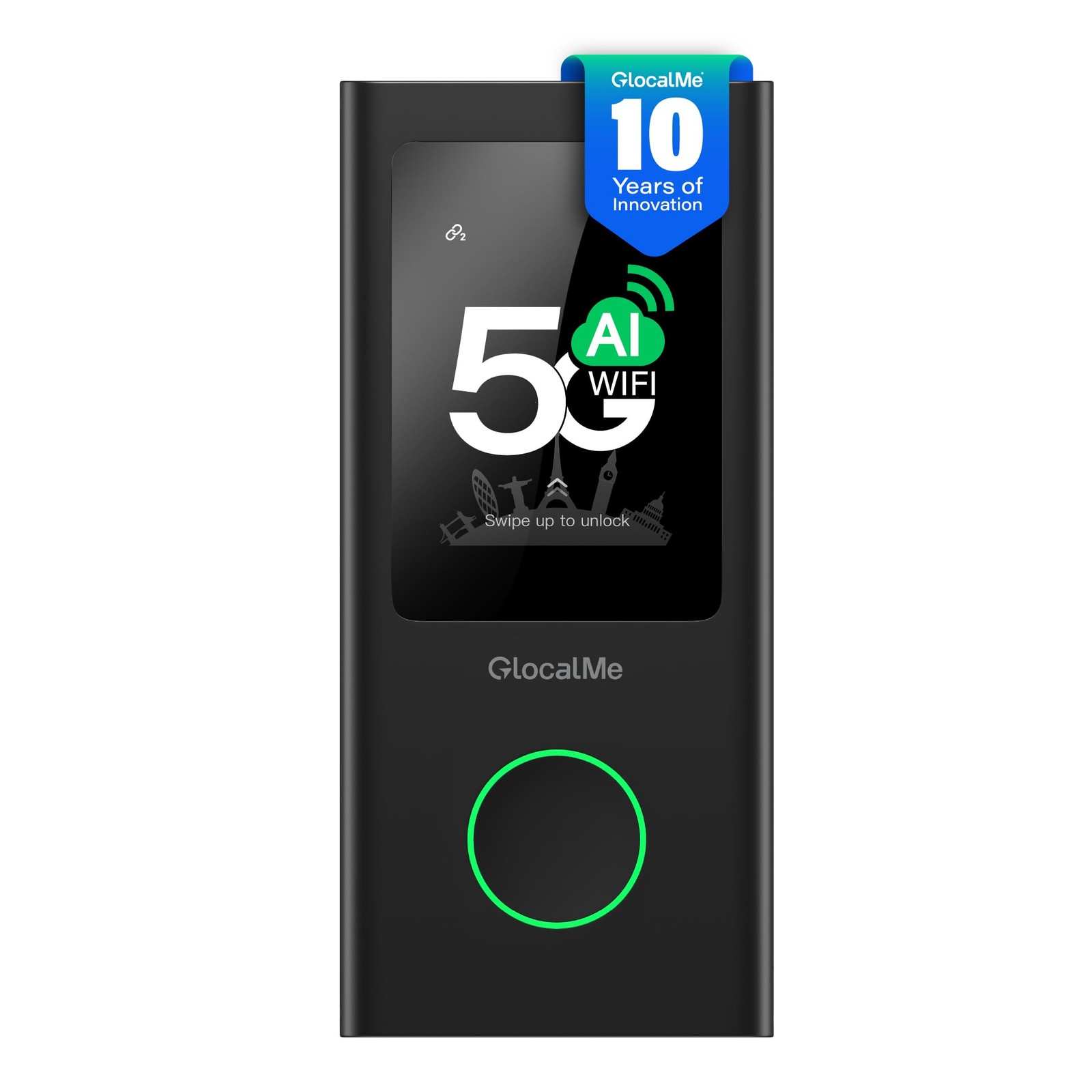 GlocalMe Numen Air 5G Mobile Hotspot, Portable WiFi Hotspot for Travel in 200... GlocalMe Numen Air 5G Mobile Hotspot, Portable WiFi Hotspot for Travel in 200...