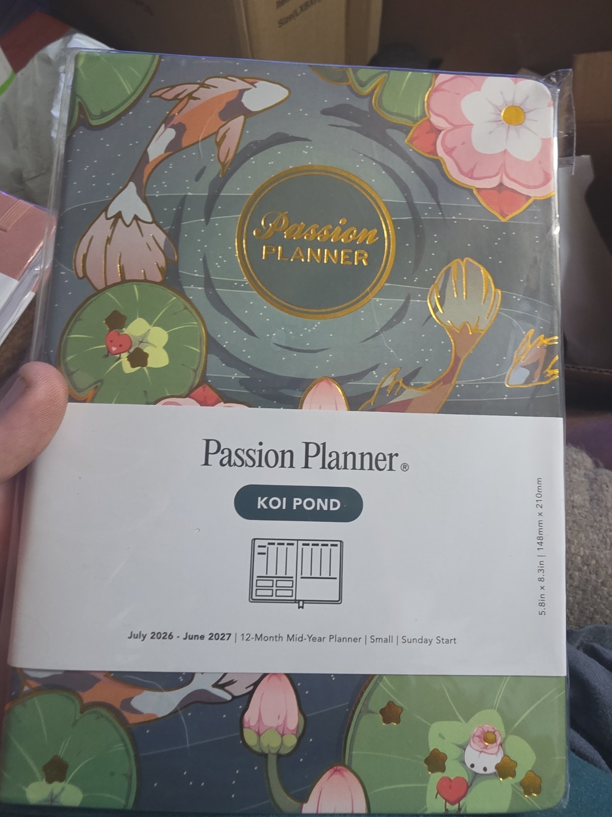 Passion Planner Koi Pond 2026‐27