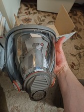 3M 6800 full facepiece with box, medium and large sizes available. picture