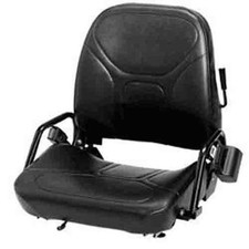 NEW KOMATSU STYLE FOLDING FORKLIFT SEAT FOR NISSAN CLARK CATERPILLAR TOYOTA picture