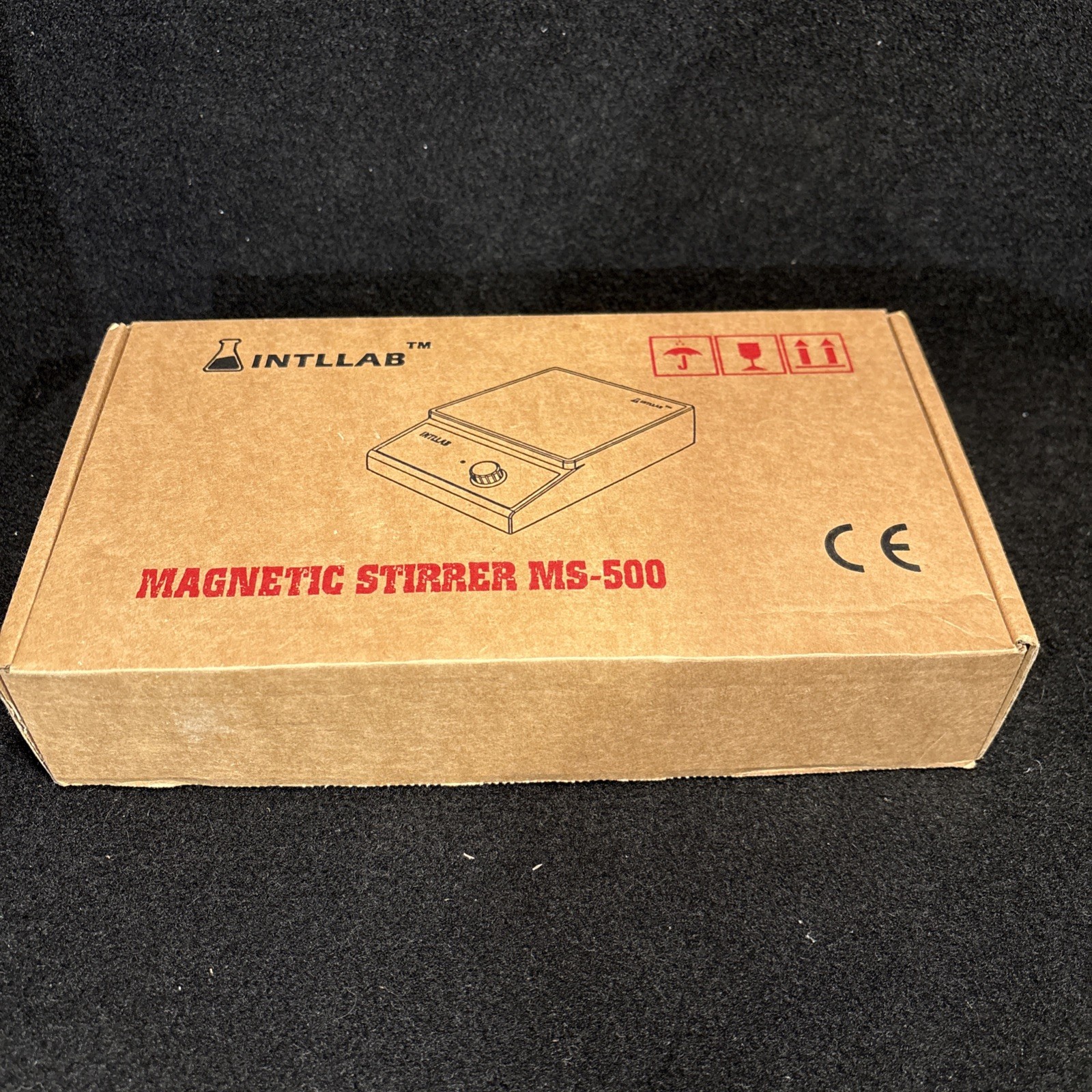 INTLLAB Magnetic Stirrer with 7PCS stir bar Set and stir bar Retriever MS-500