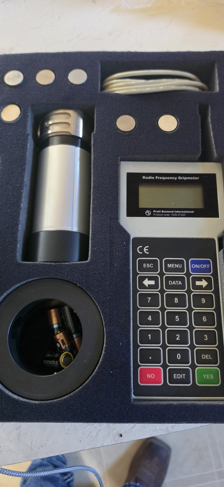 Radio Frequency Gripmeter Pratt Burnerd Gripmeter 1009-07300 R F Gripmeter