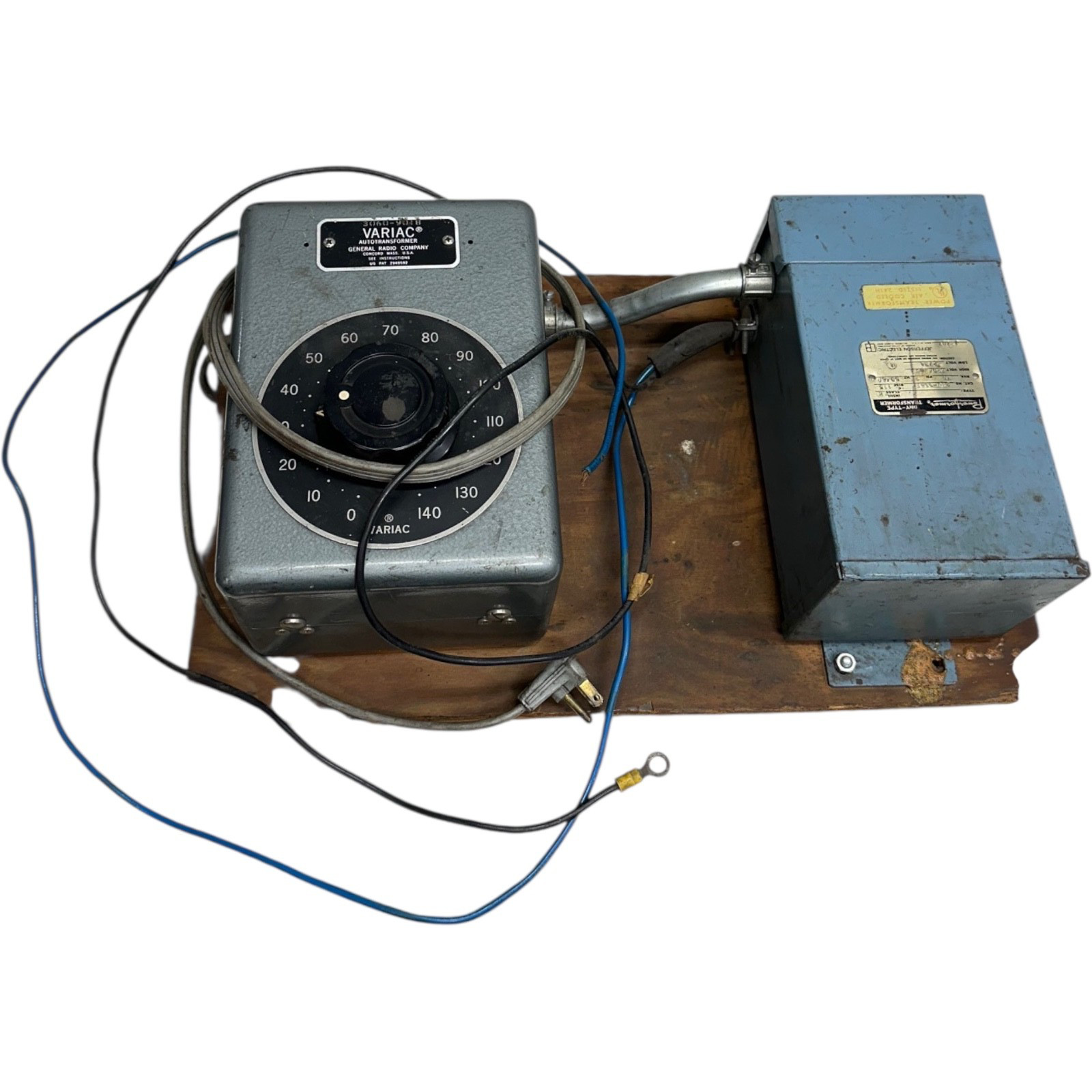 General Radio VARIAC 3060-9018 2949592 Autotransformer W/ Powerformer 216-1141🔥