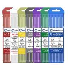 TIG Welding Tungsten Electrode (.040 1/16 3/32 1/8 and Assorted Pack) All Colors picture
