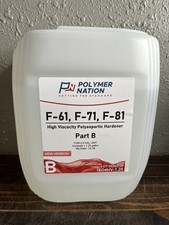 Polymer Nation Polyaspartic Hardener Part B High Viscosity F-61 F-71 F-81  picture