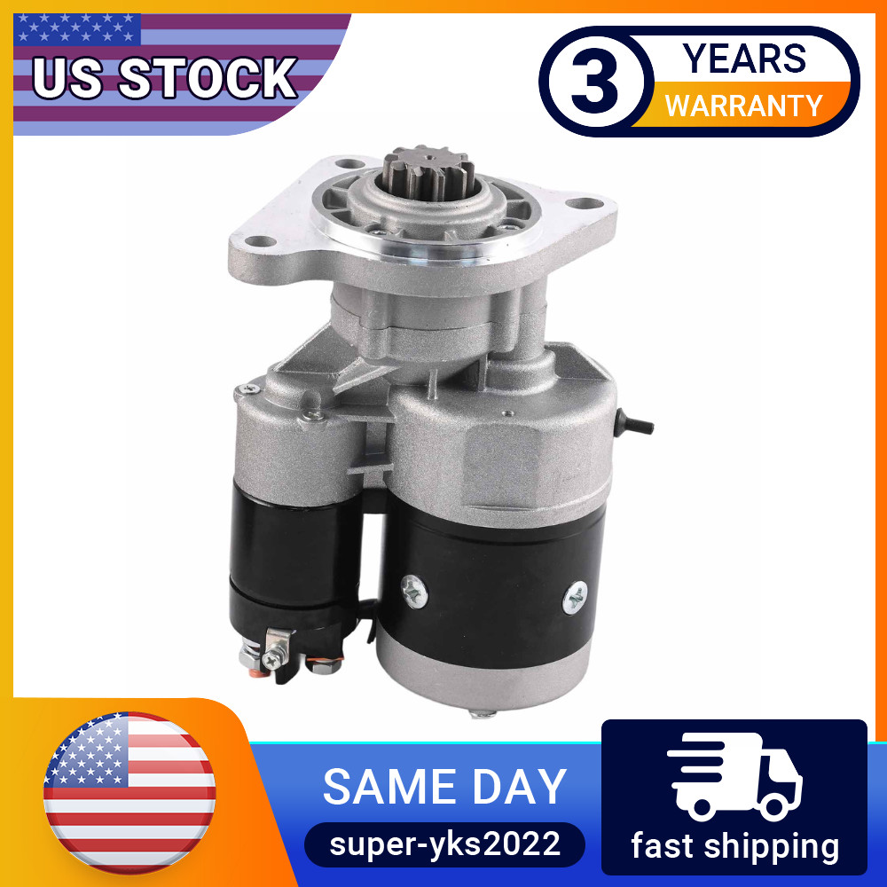 12V Starter for Ford Tractor 2000 3000 4000 5000 6000 Diesel Higher Torque New