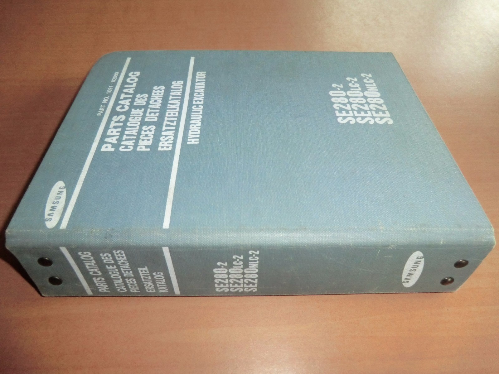 Parts Catalog Samsung Hydraulic Excavator SE280 -2 LC-2 NLC-2 Excavator Parts List
