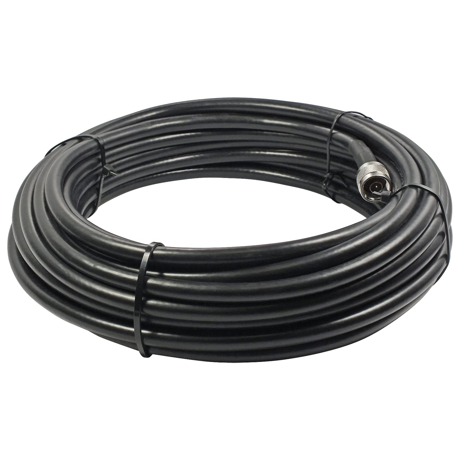 SureCall 50\' SC-400 Ultra Low-Loss Coax Cable N-Male Connectors Black