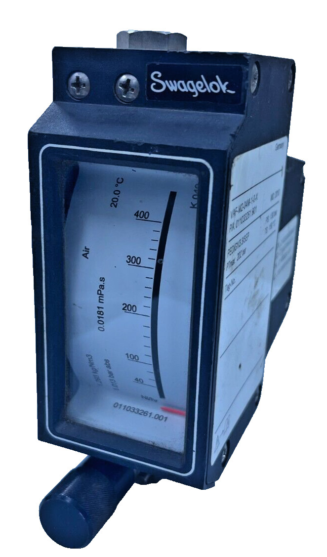 Swagelok  VAF-M2-04M-1-0-X Variable Area Flow Meter 40...400 Nl/Hr