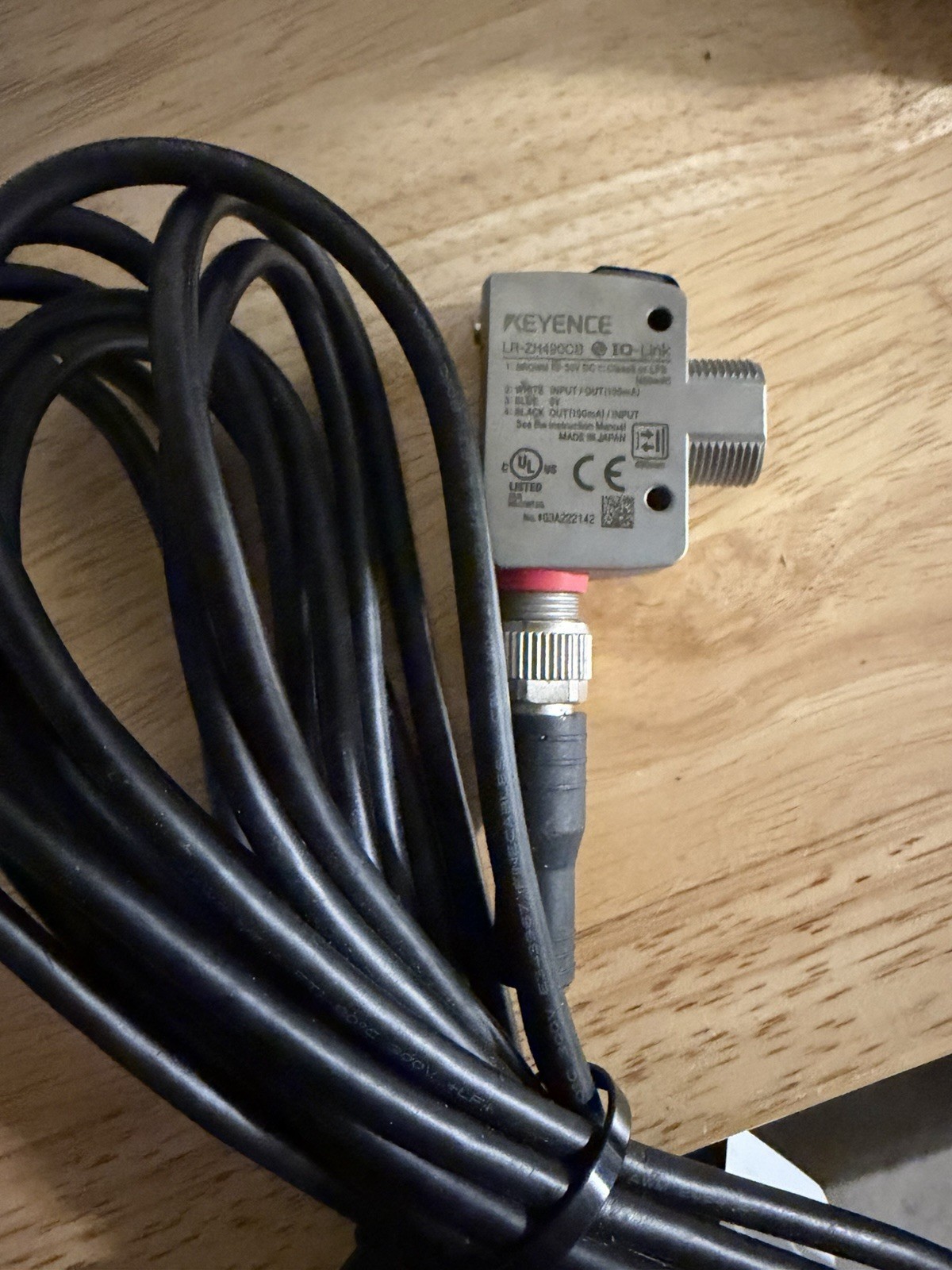 Keyence LR-ZH490CB CMOS Laser Sensor