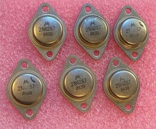 New Old Stock 2N6287 Motorola Transistor 6 pieces picture