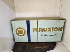 Mauxion Antique Metal Shelf German Chocolate Company Advertising Double Sided  picture