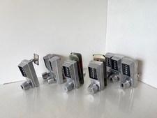 Lot of Unican 246S Simplex Push Buttons Lock, Entry Parts and Repair Only picture