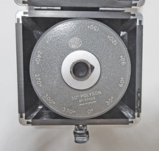 Vintage Rare Hilger & Watts 30° Optical Polygon Mirror #155923 – w/ Custom Case picture
