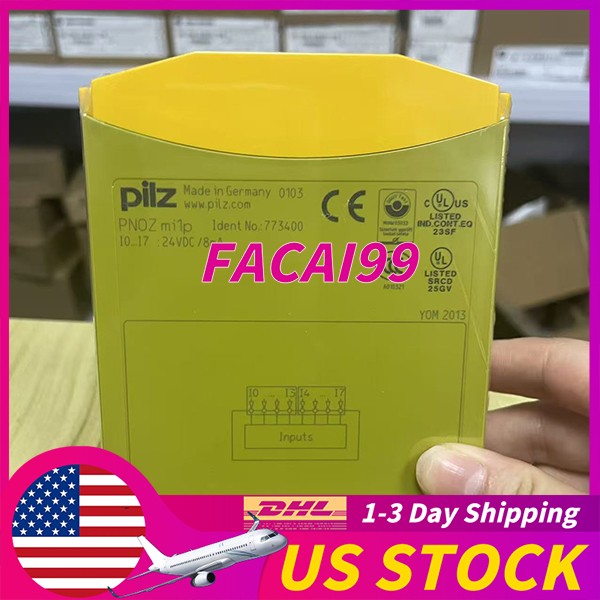 1PCS PILZ 773400 PNOZ mi1p 8 Digital Input Safety Expansion Module