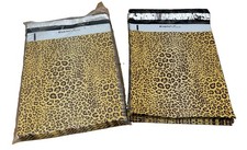 UpakNShip #SmileMail Leopard Print Poly Mailers 10x13 Lot of 159 picture