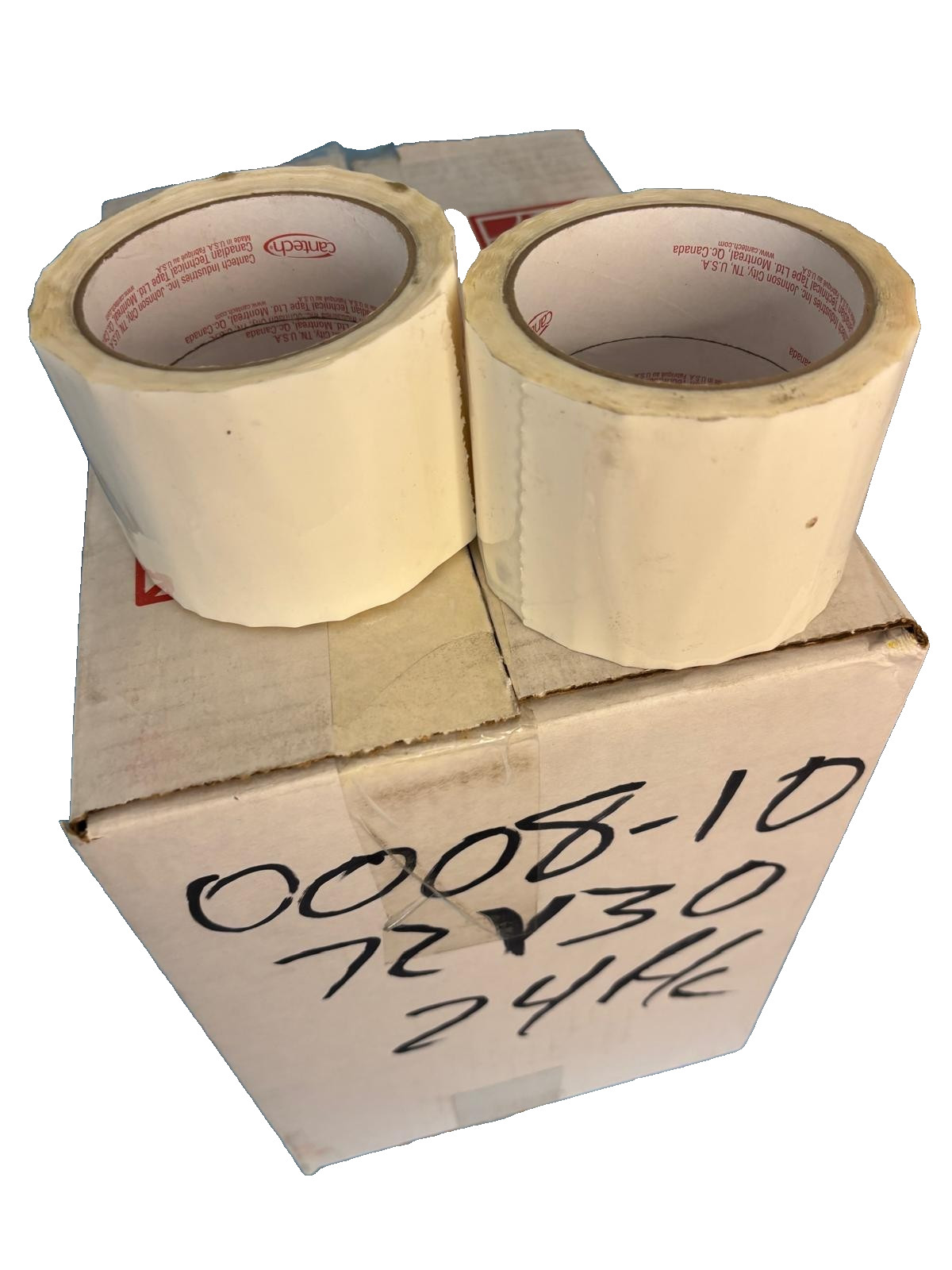 Tape Cantech White Sheath Tape – 72mm x 30m – 24 Rolls