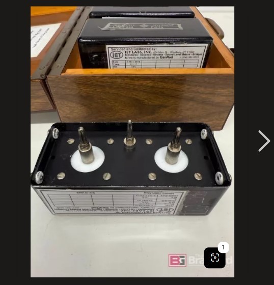 Mid-Eastern Electronics, Hi Ohm Resistor Standards, (Qty. 4) SEE DESCRIPTION)