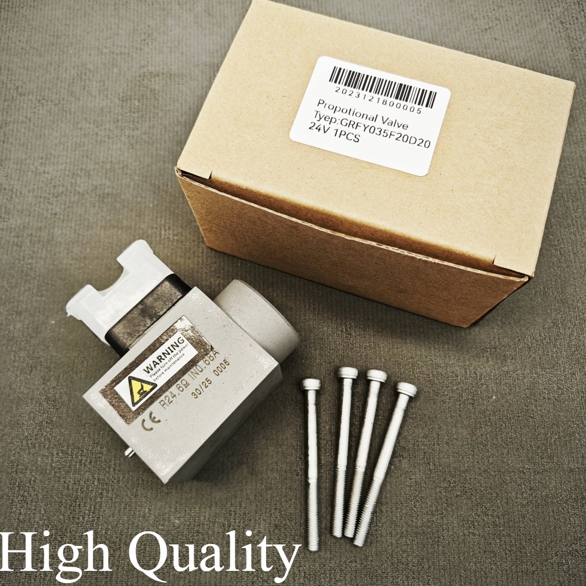 1PCS NEW GRFY035F20D20 for Proportional Electromagnet 24V Replacement Valves 1PCS NEW GRFY035F20D20 for Proportional Electromagnet 24V Replacement Valves