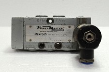 REXROTH R431008520 4-Way Pneumatic Solenoid Valve 24V DC 150 PSI P50861-3 Coil#2 picture