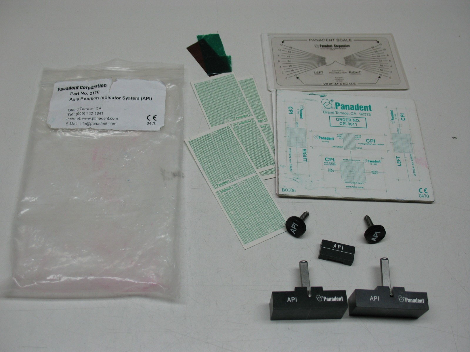 PANADENT API FOR PSH AND PCH SEMI ADJUSTABLE DENTAL ARTICULATOR S LAB