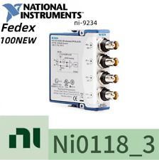 new National Instruments NI 9234 cDAQ IEPE Sound & Vibration Input Module picture