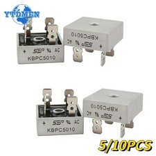 5/10PC Diode Bridge Rectifier KBPC5010 50A 1000V Power Rectifier Diode KBPC 5010 picture
