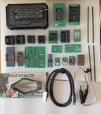 T76 Programmer+21 Adapters Support Eprom ISP BGA Socket Tester Clip Socket XGecu picture