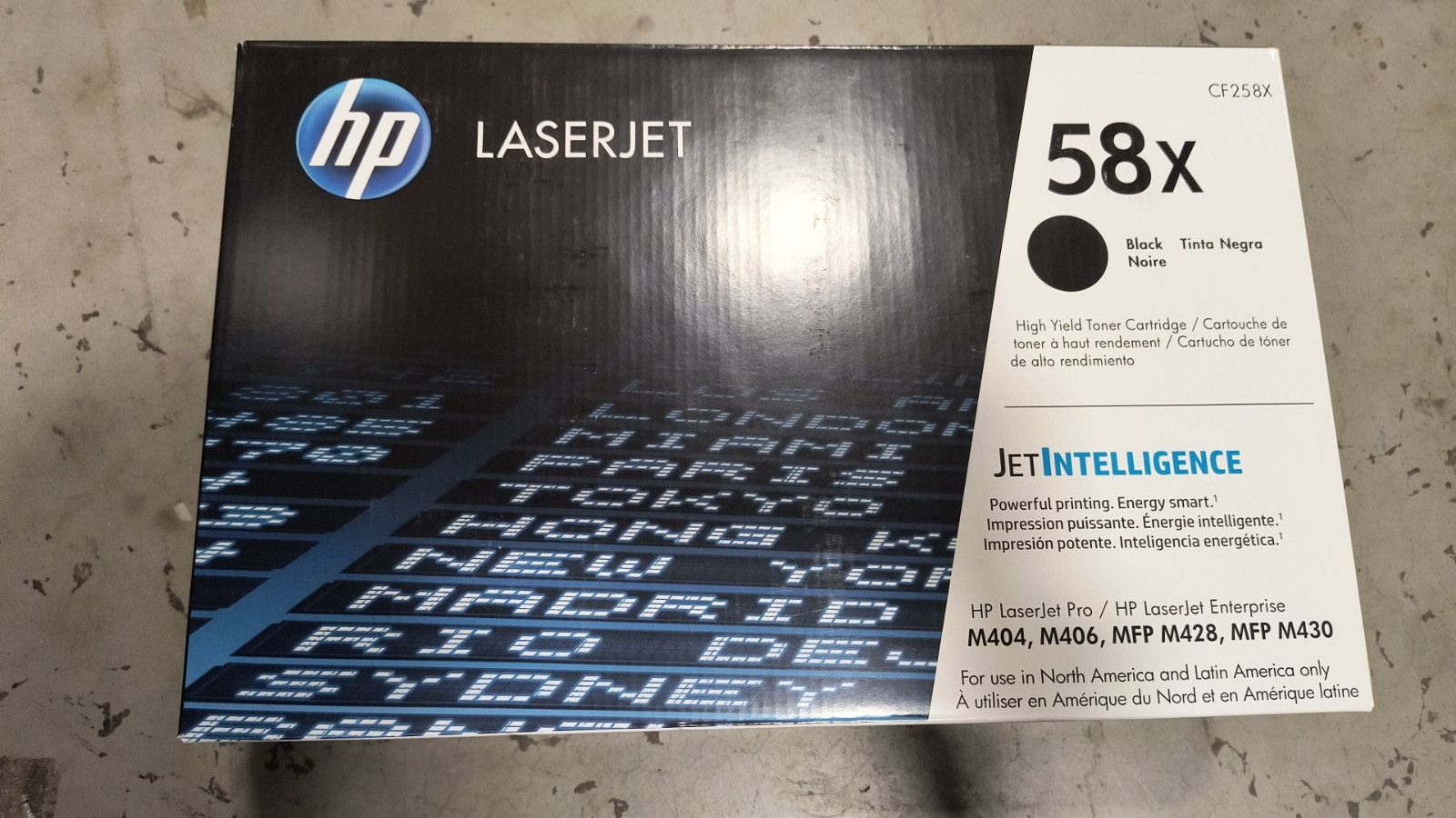 Genuine HP 58X CF258X Black Toner Cartridge OEM High Yield - Sealed / New ✅