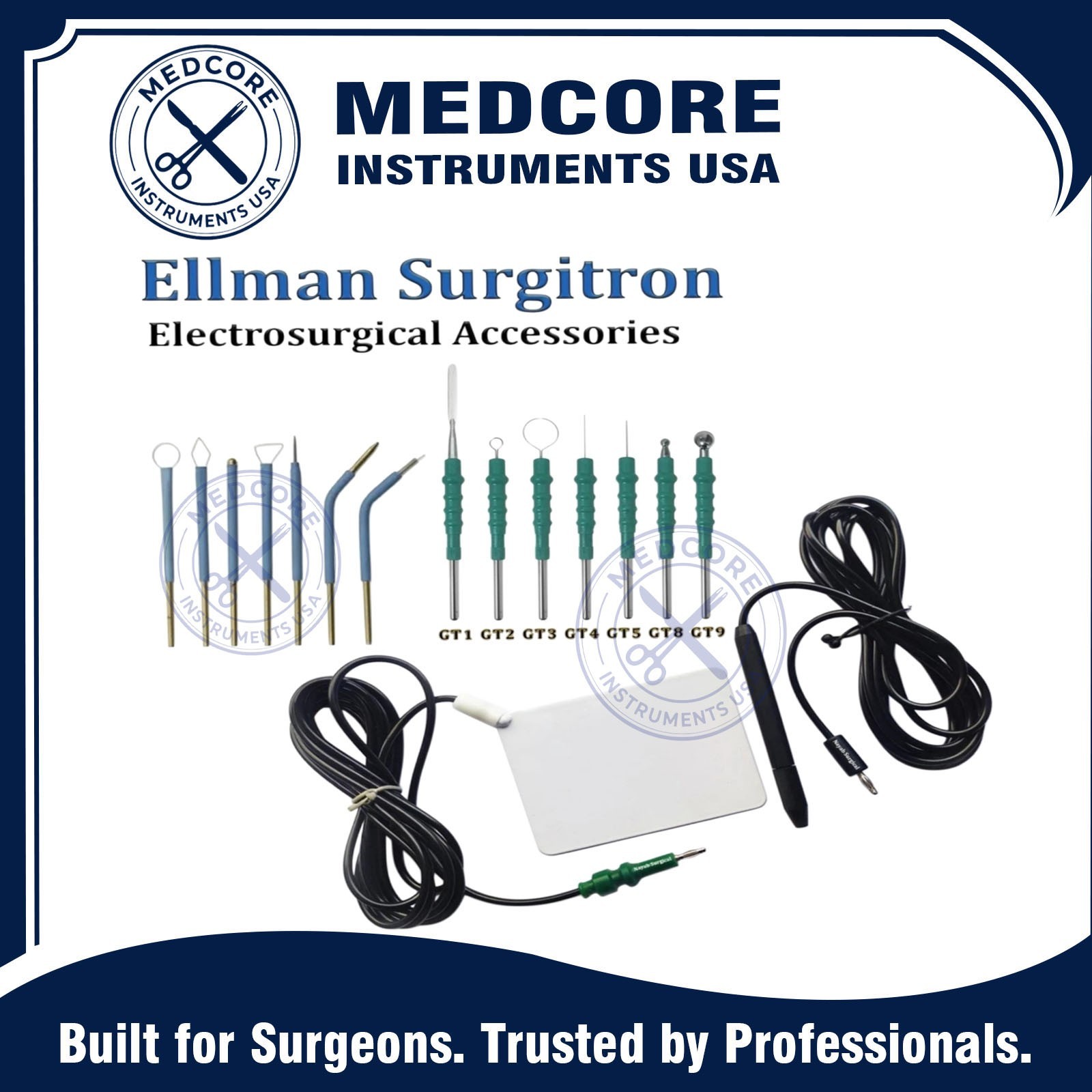 Ellman Surgitron FFPF/EMC/Dento Electrosurgical Accessories Autoclavable CE