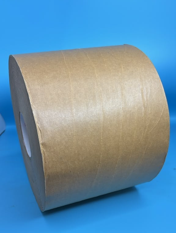 Tape Cantech Industrial Brown Paper Carton Sealing Tape, 190mm x 500m, one roll.