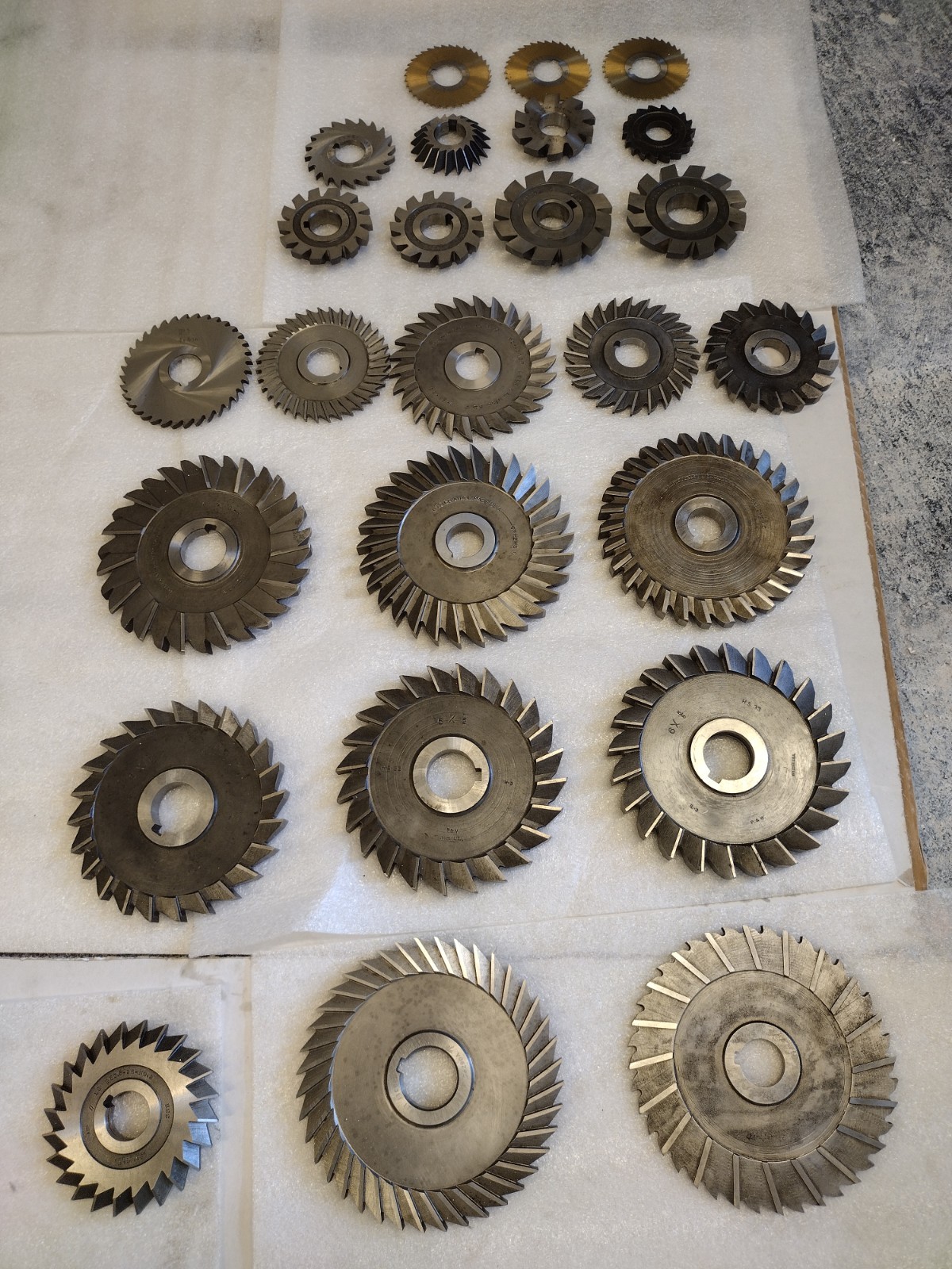 Vintage Machinist Milling Cutter Lot - ITW B&S P&W UTD Niagara NOS Lot