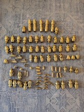 MIXED LOT Brass Fittings 18+Lbs Over 80 Pieces Never Used picture