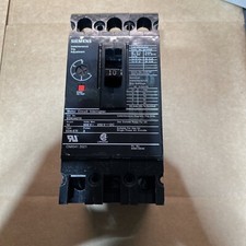 ED63A010 SIEMENS 3 POLE 10AMP 600VAC 50/60Hz SENTRON CIRCUIT  BREAKER NEW picture