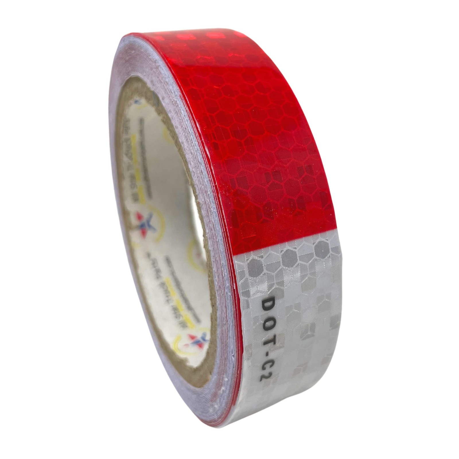 Conspicuity Tape DOT-C2 Reflective Truck Trailer Safety Red White: 1 Conspicuity Tape DOT-C2 Reflective Truck Trailer Safety Red White: 1