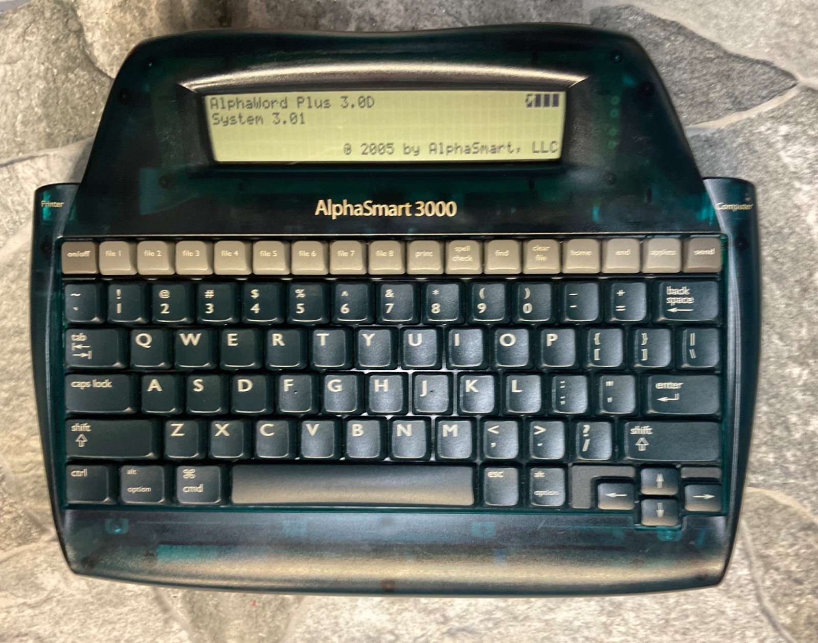 TESTED INSPECTED UPDATED AlphaSmart 3000 ~ USB CABLE ~ ALL BATTERIES REPLACED TESTED INSPECTED UPDATED AlphaSmart 3000 ~ USB CABLE ~ ALL BATTERIES REPLACED