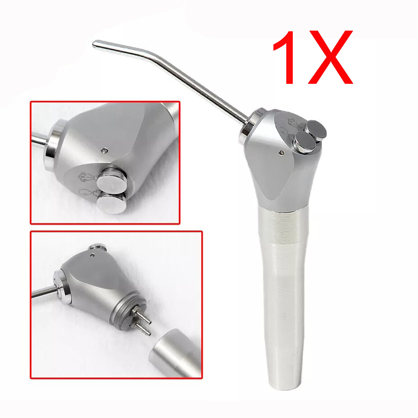 Dental 3 Way Air Water DCI Types Syringe + 2 Nozzle for BELMONT ADEC ENGLE KAVO
