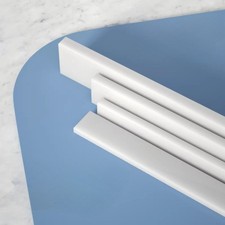 High Hardness PP White Plastic Strip Board Bar Wear-resistant Sheet picture