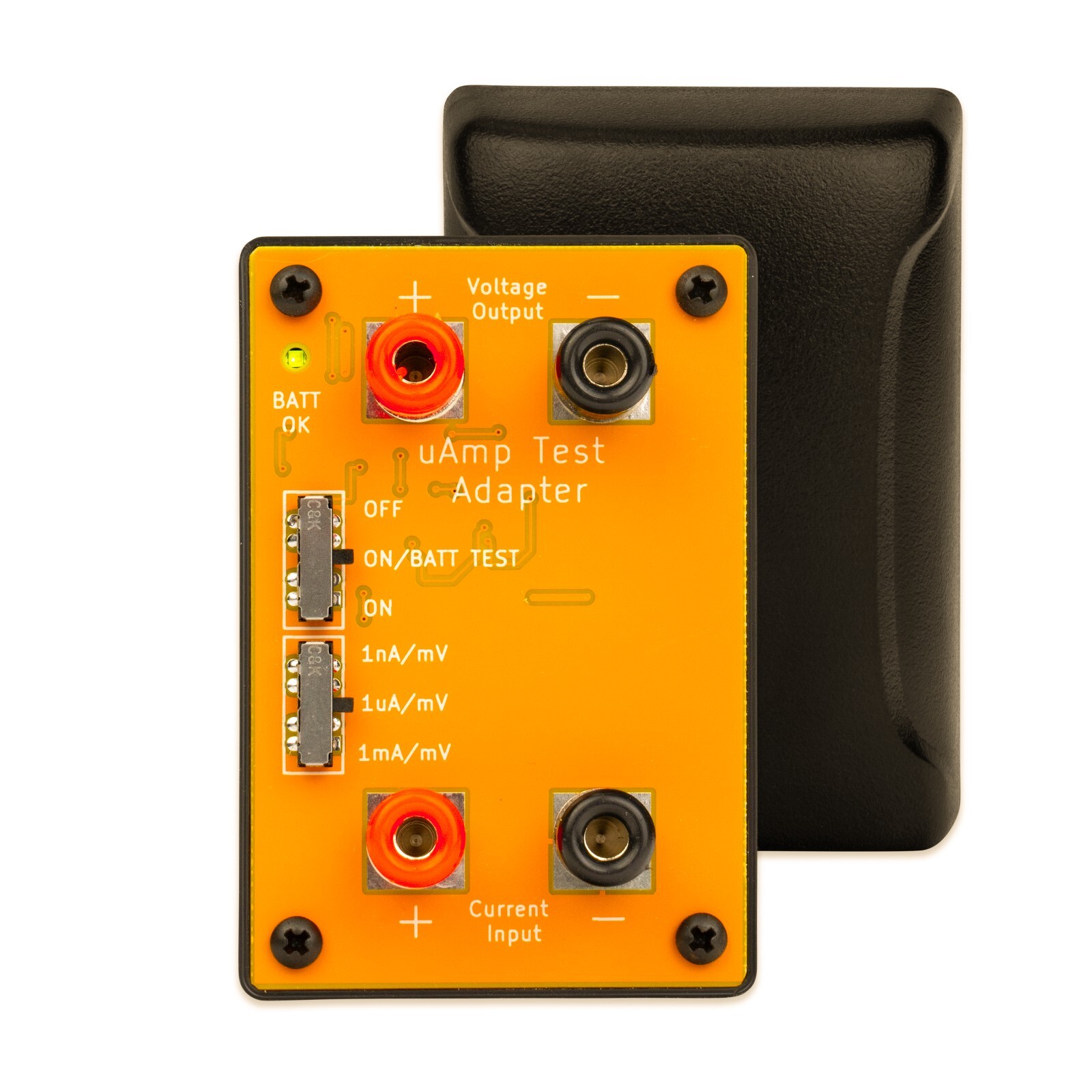 DVM Current Meter adapter, 1 nano amp to 300 milli amps DVM adapter