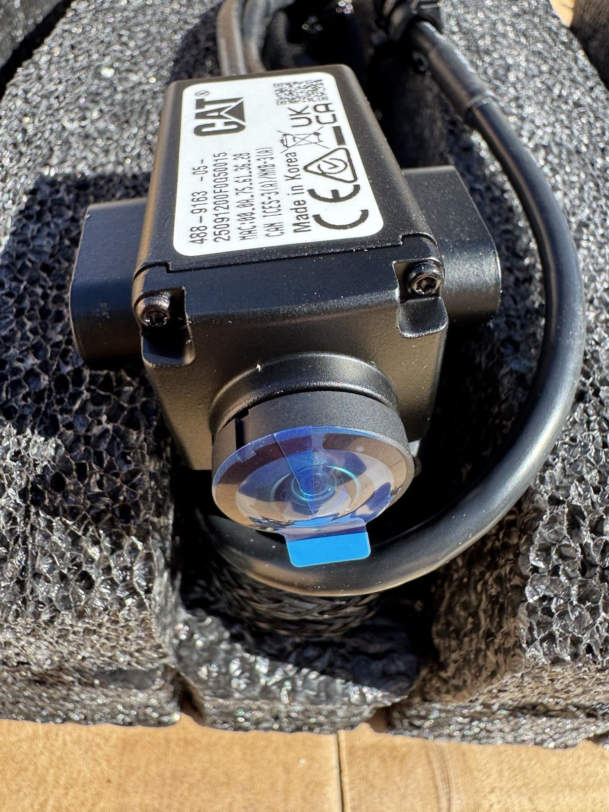 Caterpillar 488-9163 OEM Camera Assembly - Genuine CAT Rear /Side View 