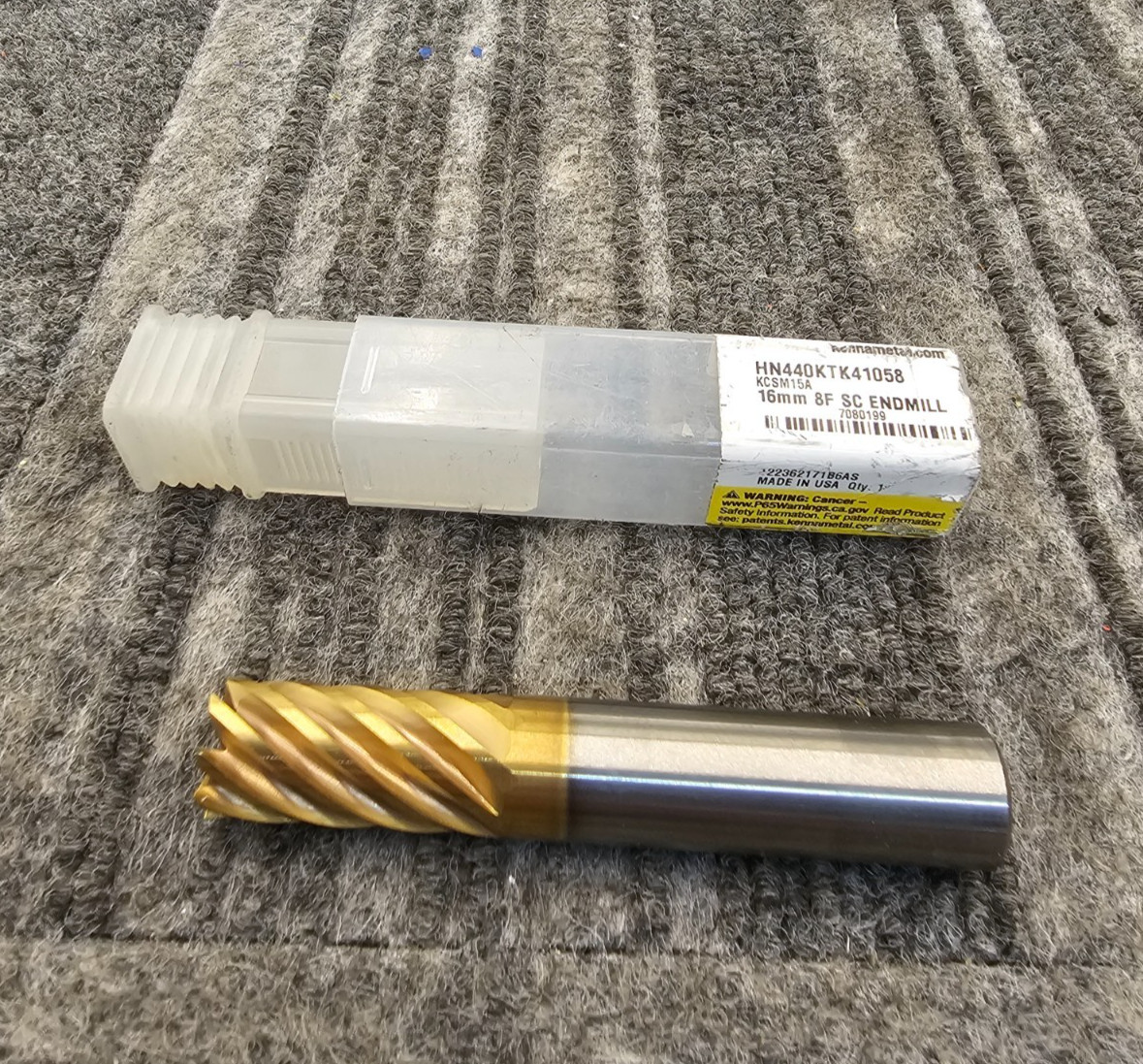 KENNAMETAL KCSM15A: 16x16x32x92 8 Flute Endmill HN440KTK41058 7080199