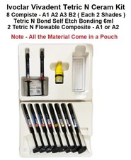 IVOCLAR TETRIC N COLLECTION LC 8 Composite ,Bonding & 2 Flow Dental Restorative picture