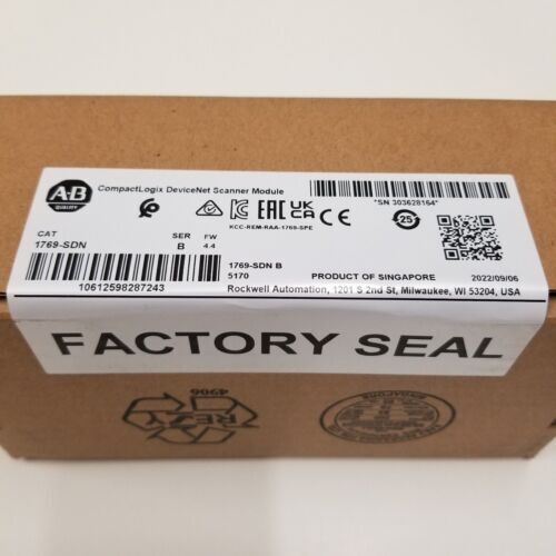 New Factory Sealed AB 1769-SDN SER B CompactLogix DeviceNet Scanner Module US