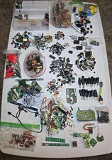 Large Mixed Electronic Components Parts Lot IC Transistors Capacitors PCB 4.77lb picture