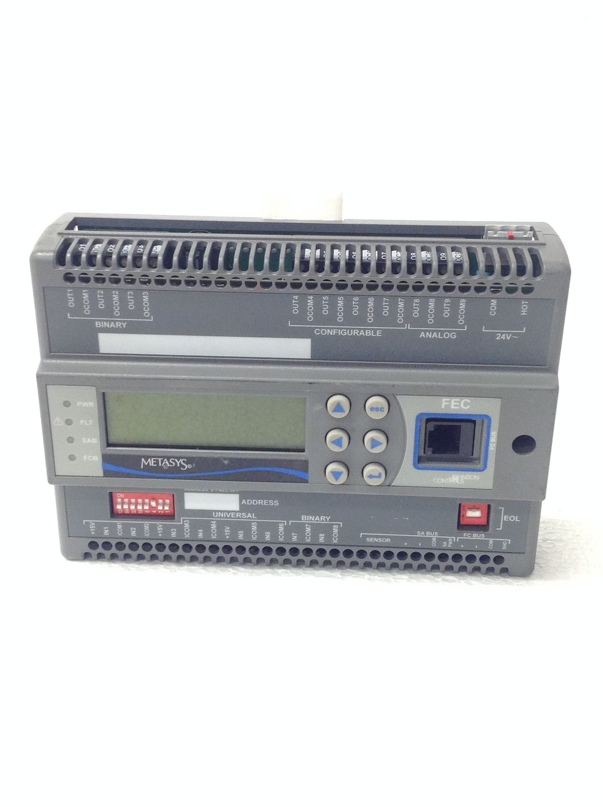 Johnson Controls Metasys FEC Field Equipment Controller MS-FEC2620-0, 