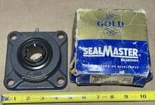 SEALMASTER MSF-19T 1-3/16 4 BOLT FLANGE BEARING F-506 picture