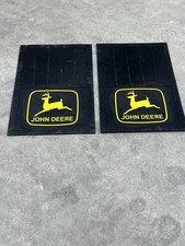 John Deere 24”x36”  Rubber Mud Flaps For Heavy Equipment *NEW Not NOS**USA MADE* picture