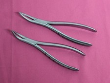 2 Pc Dental Extracting Forceps #300 #301 Root Lower Upper Tooth Extraction picture