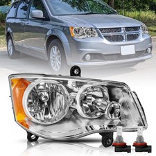 Halogen Headlight Assembly Fit for 11-20 Dodge Grand Caravan picture